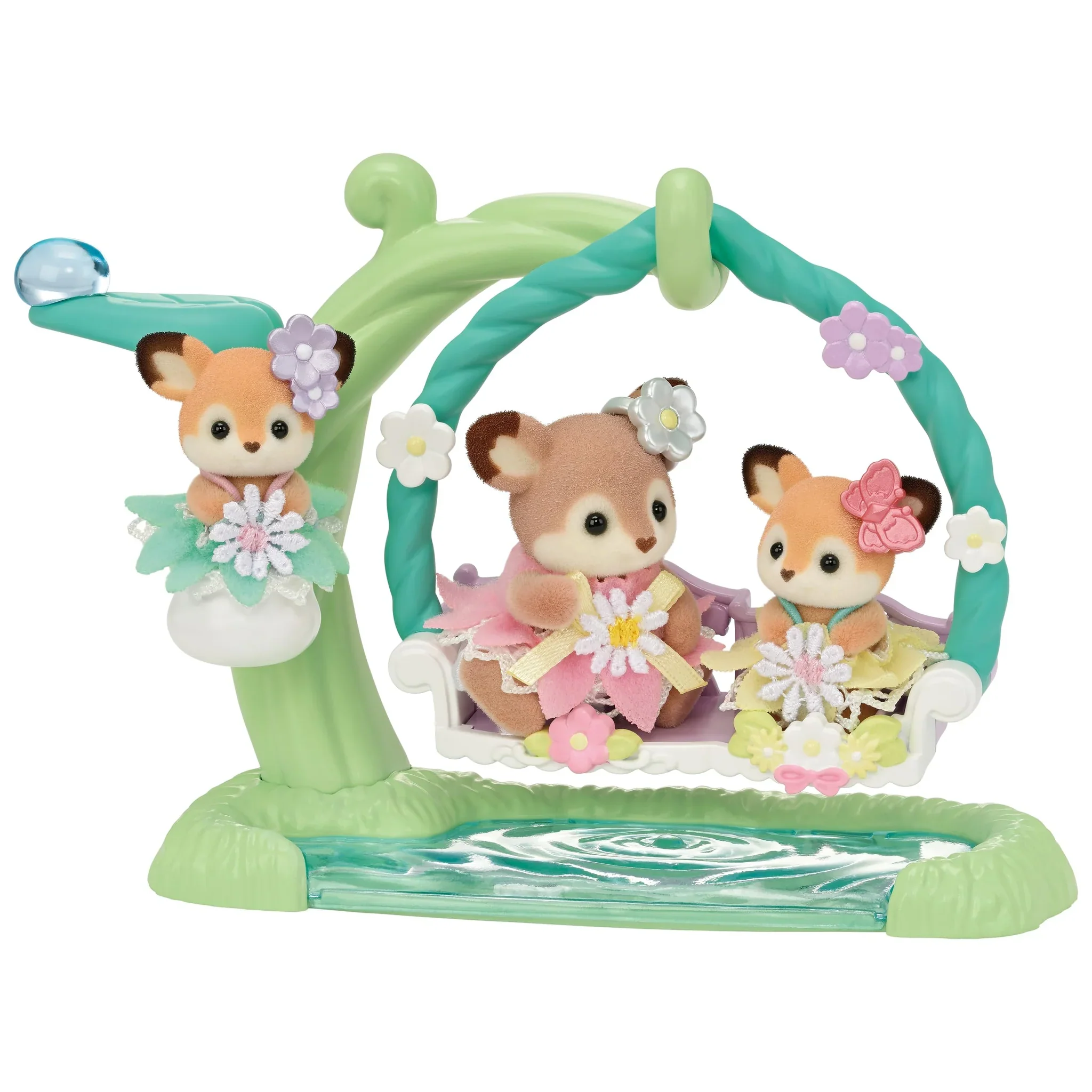 Sylvanian Families 5801 Peuravauvat Kukkakeinussa - Image 3