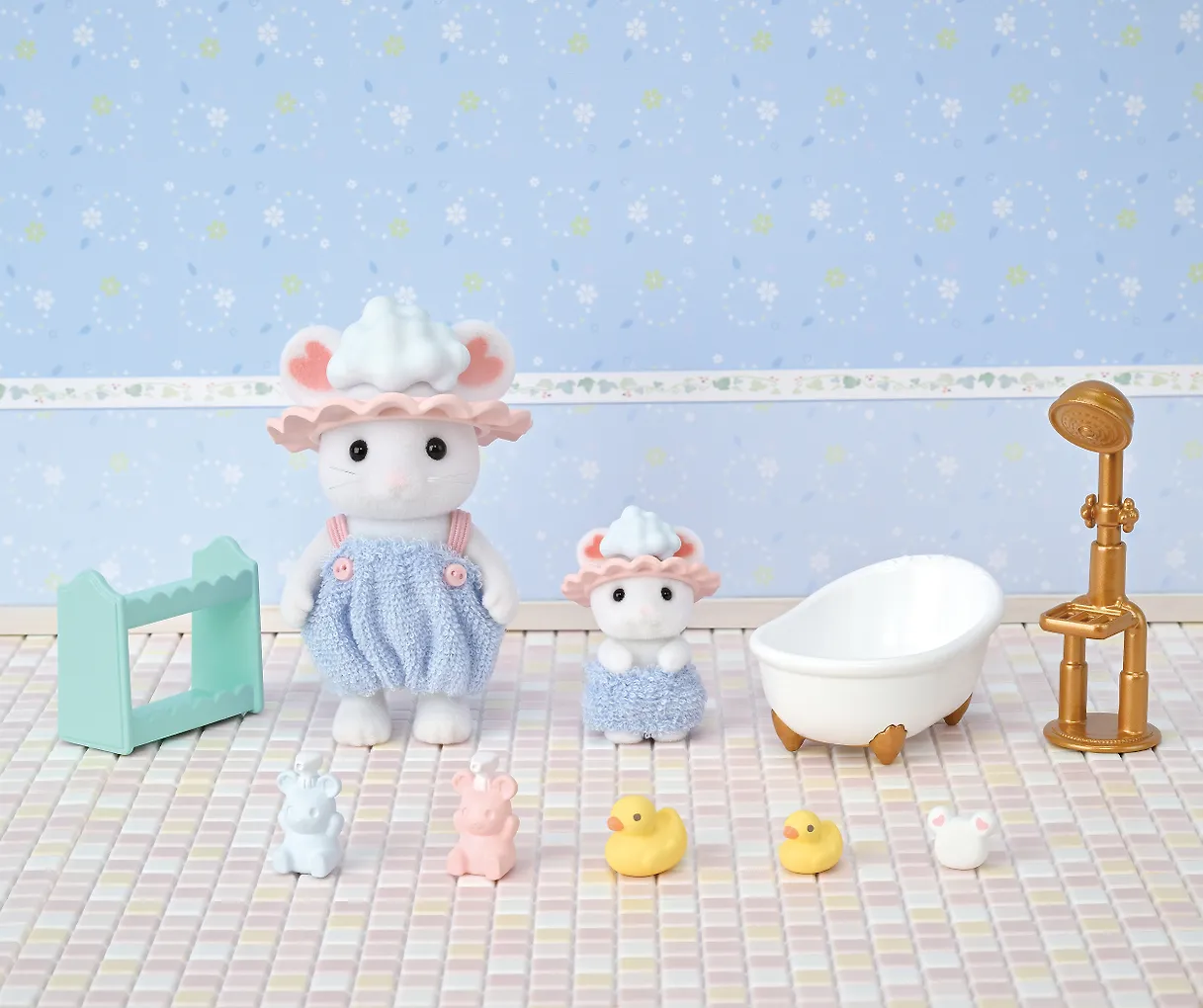 Sylvanian Families 5805 Sisarukset Kylvyssä - Image 2