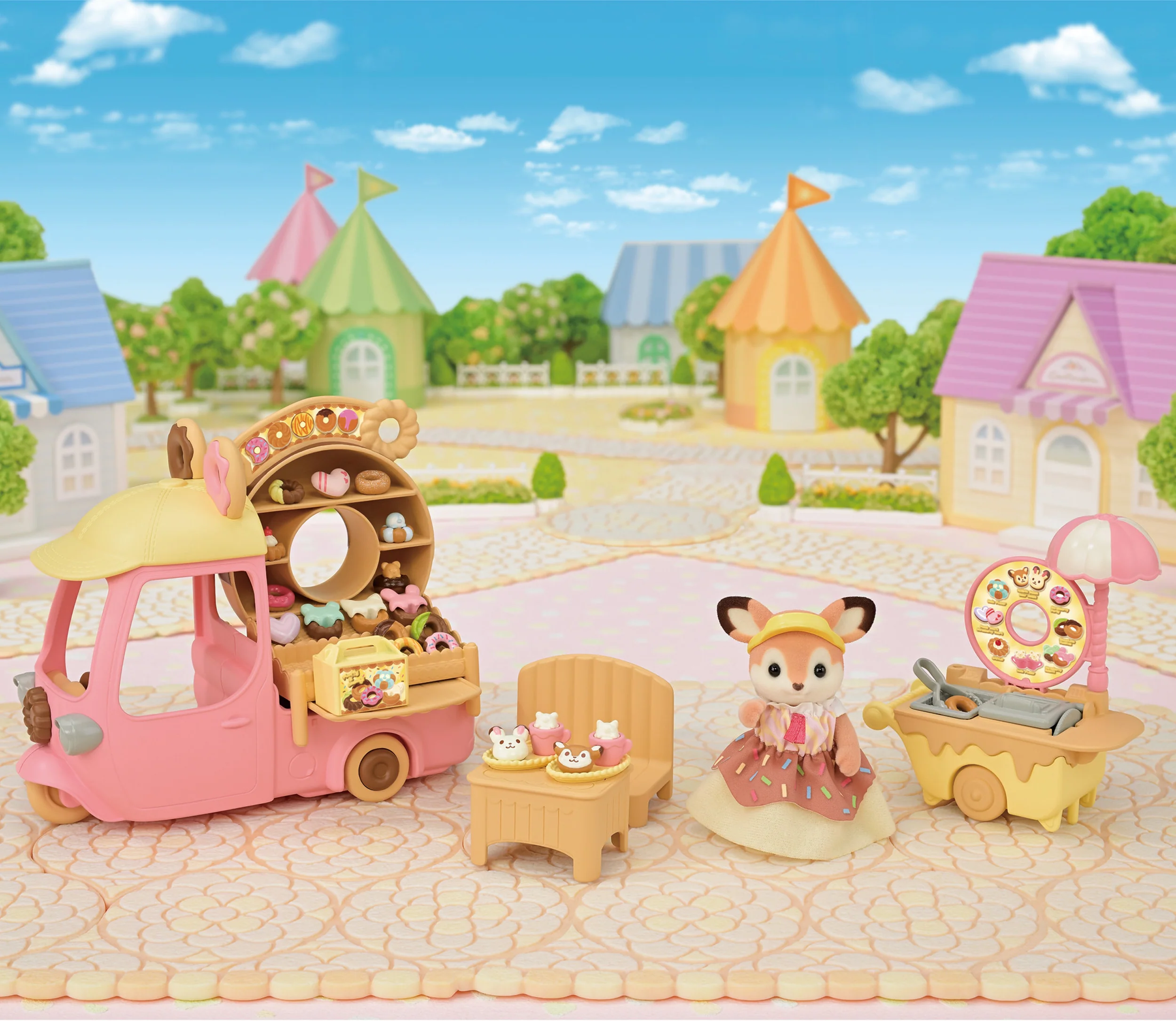 Sylvanian Families 5808 Donitsivaunu - Image 4