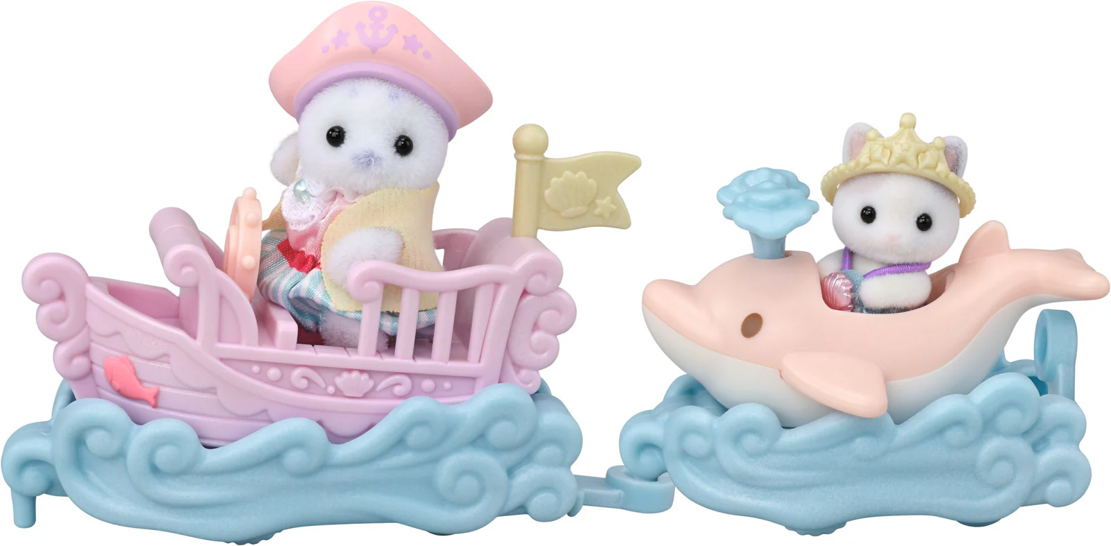 Sylvanian Families Huvipuiston Delfiini ja Leikkilaiva - Image 3
