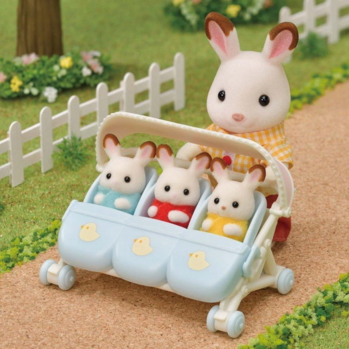 Sylvanian Families Kolmosten Rattaat - Image 2