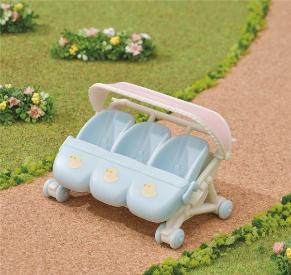 Sylvanian Families Kolmosten Rattaat - Image 3