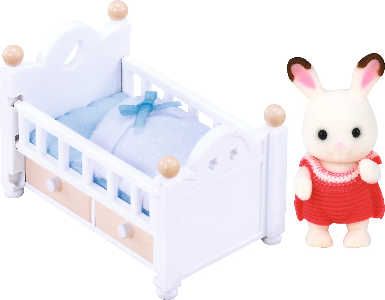 Sylvanian Families Suklaapupuvauva ja Pinnasänky - Image 3