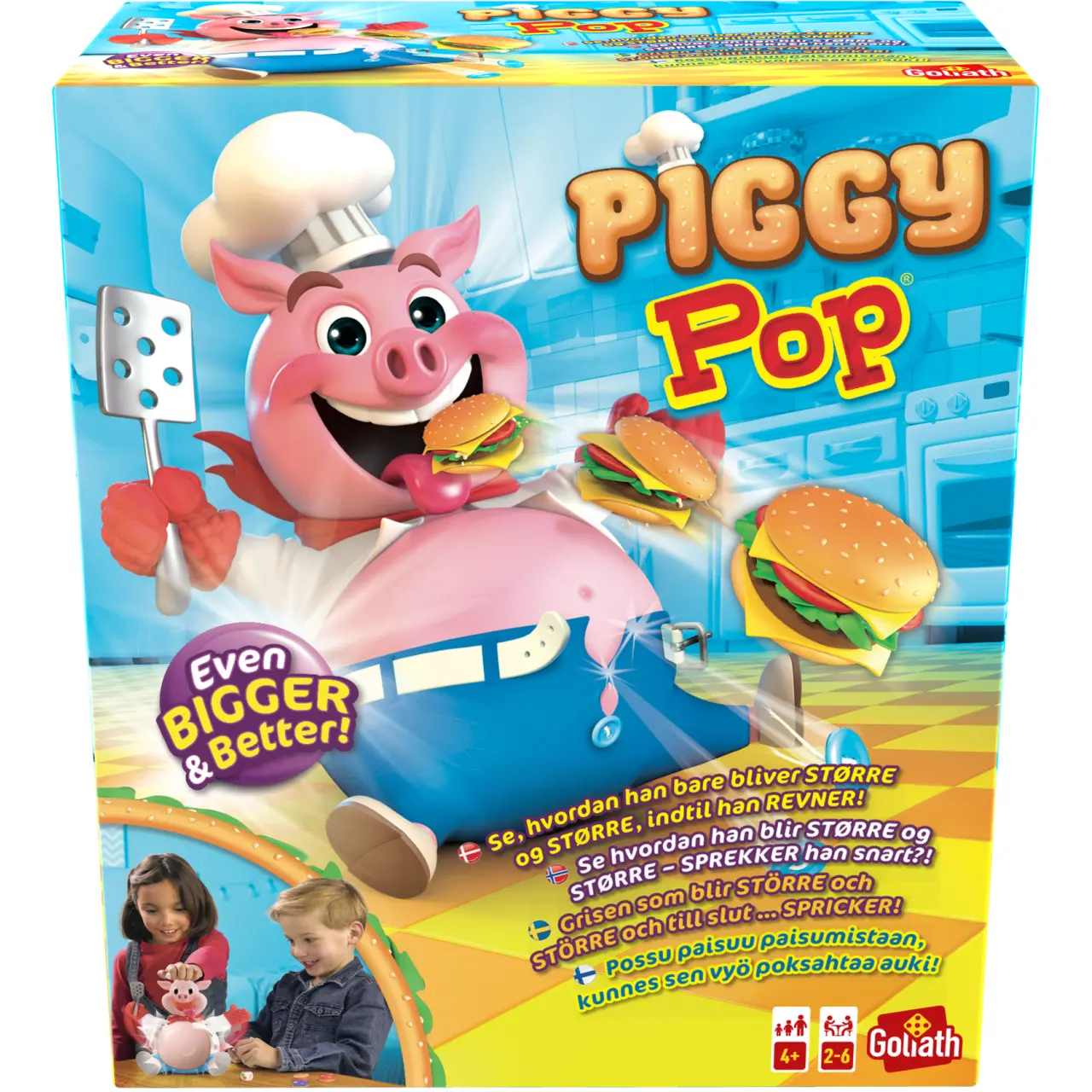 Syötä Sikaa! / Piggy Pop Peli