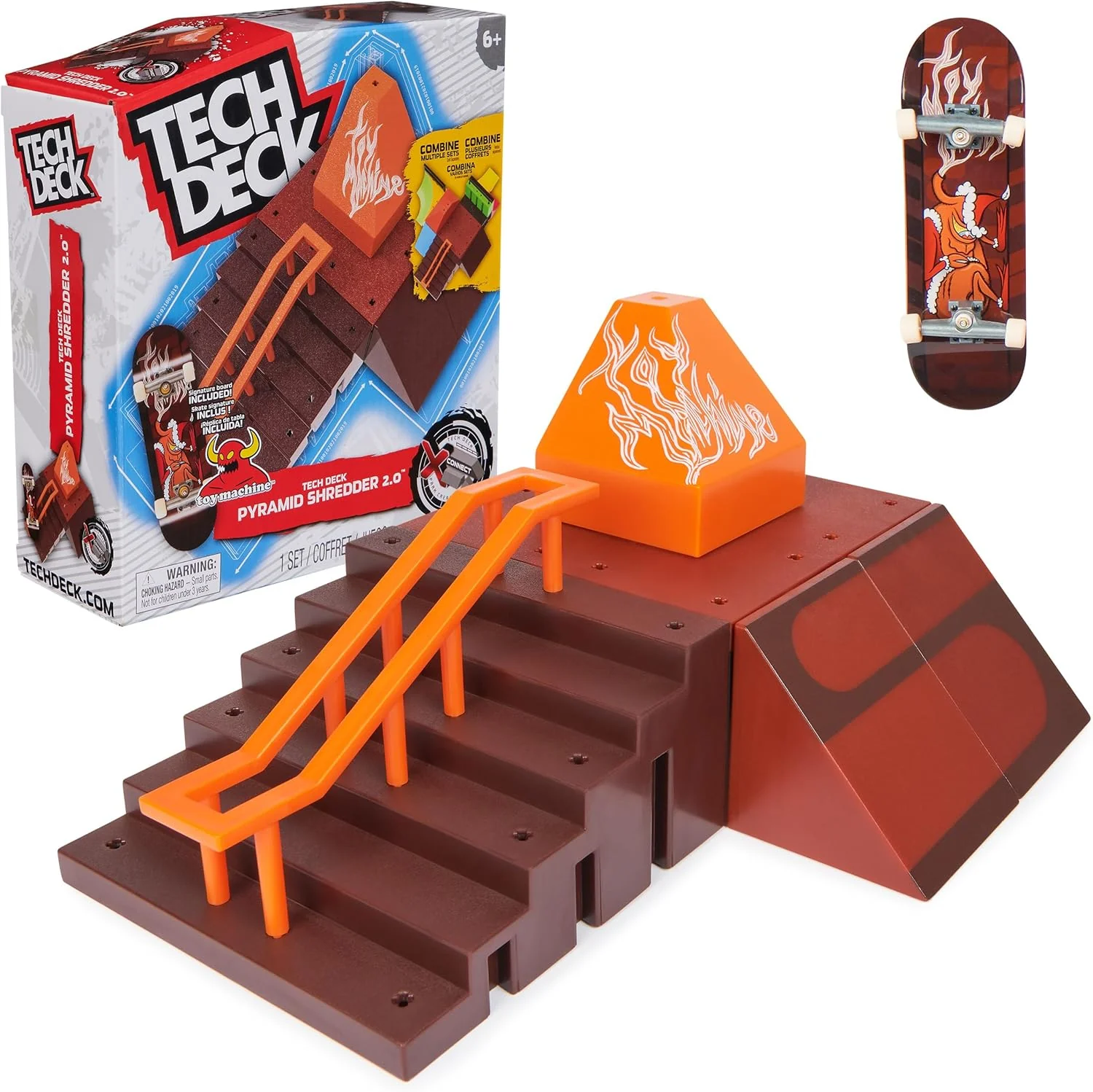 Tech Deck Sormiskeitti Ramppi Pyramid Shredder 2.0