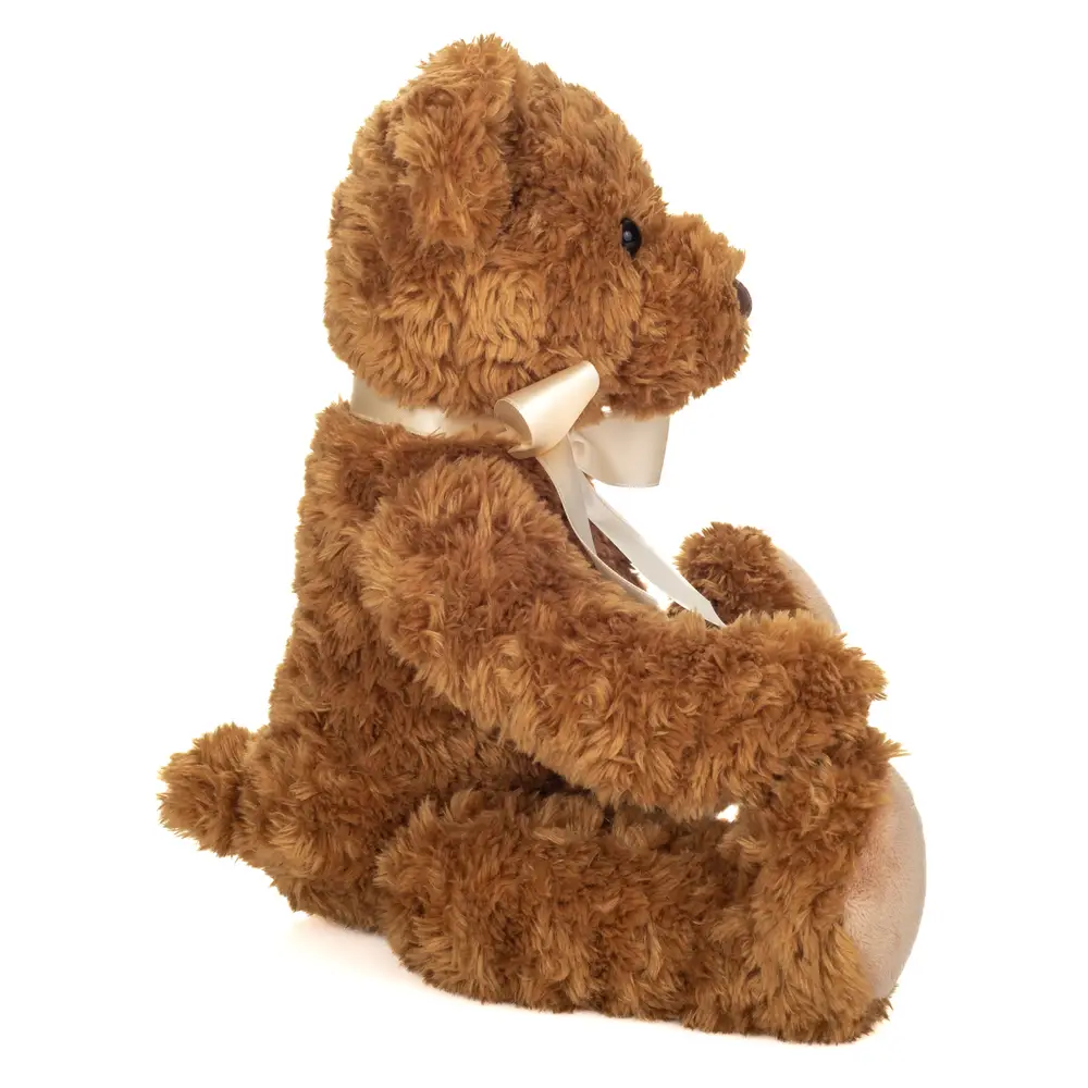 Teddy Hermann Teddy Pehmolelu Kultaisella Rusetilla Nivelletty 37 cm - Image 3