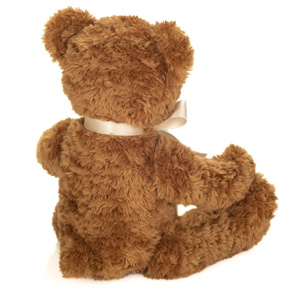 Teddy Hermann Teddy Pehmolelu Kultaisella Rusetilla Nivelletty 37 cm - Image 4