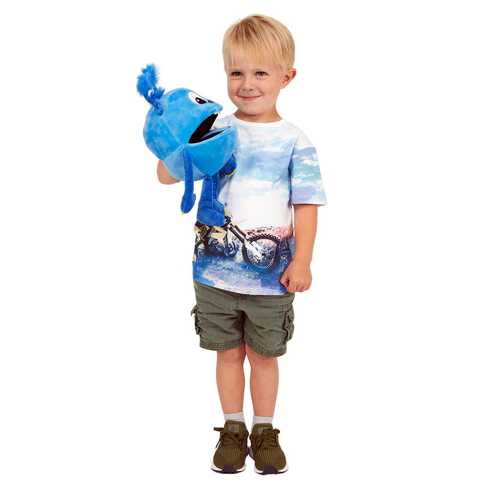 The Puppet Company Käsinukke Baby Monsteri Sininen - Image 2