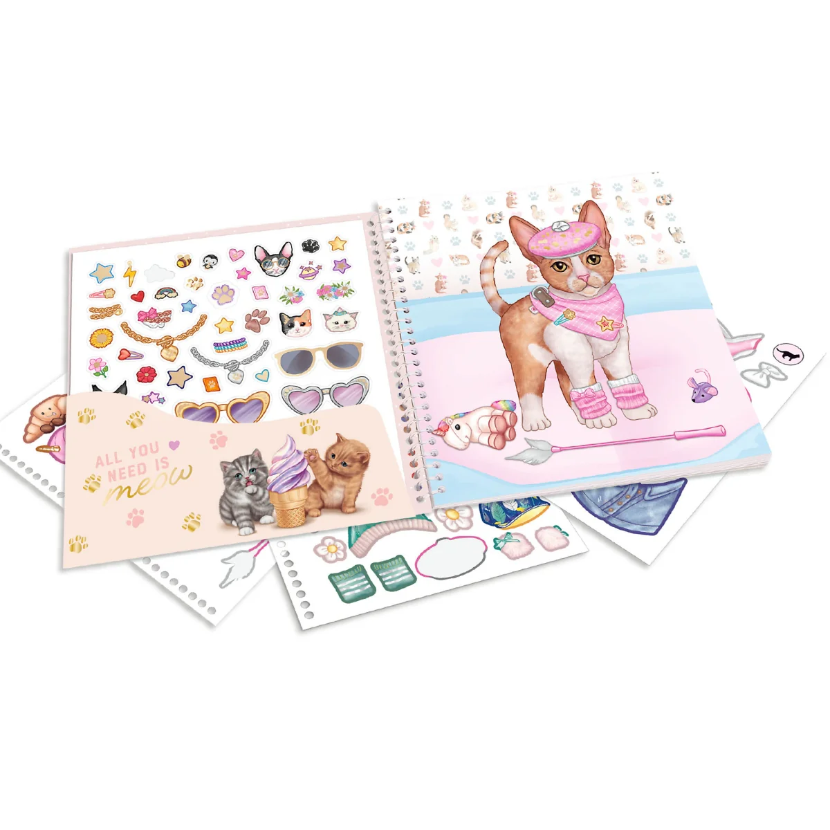 TOPModel Tarrakirja Kitty Dress Me Up - Image 3