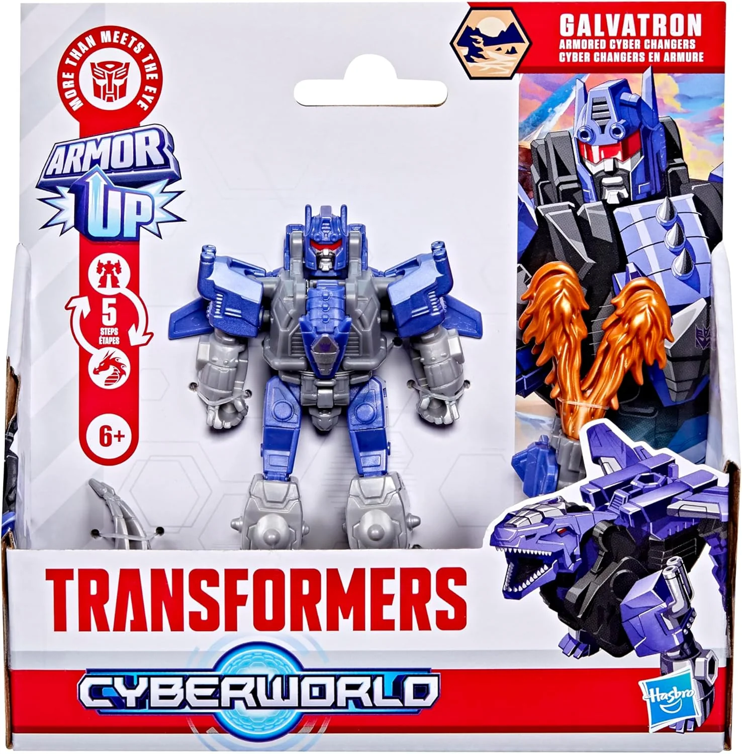 Transformers Cyberworld Armor Up Muuntautuva Robotti - Image 2