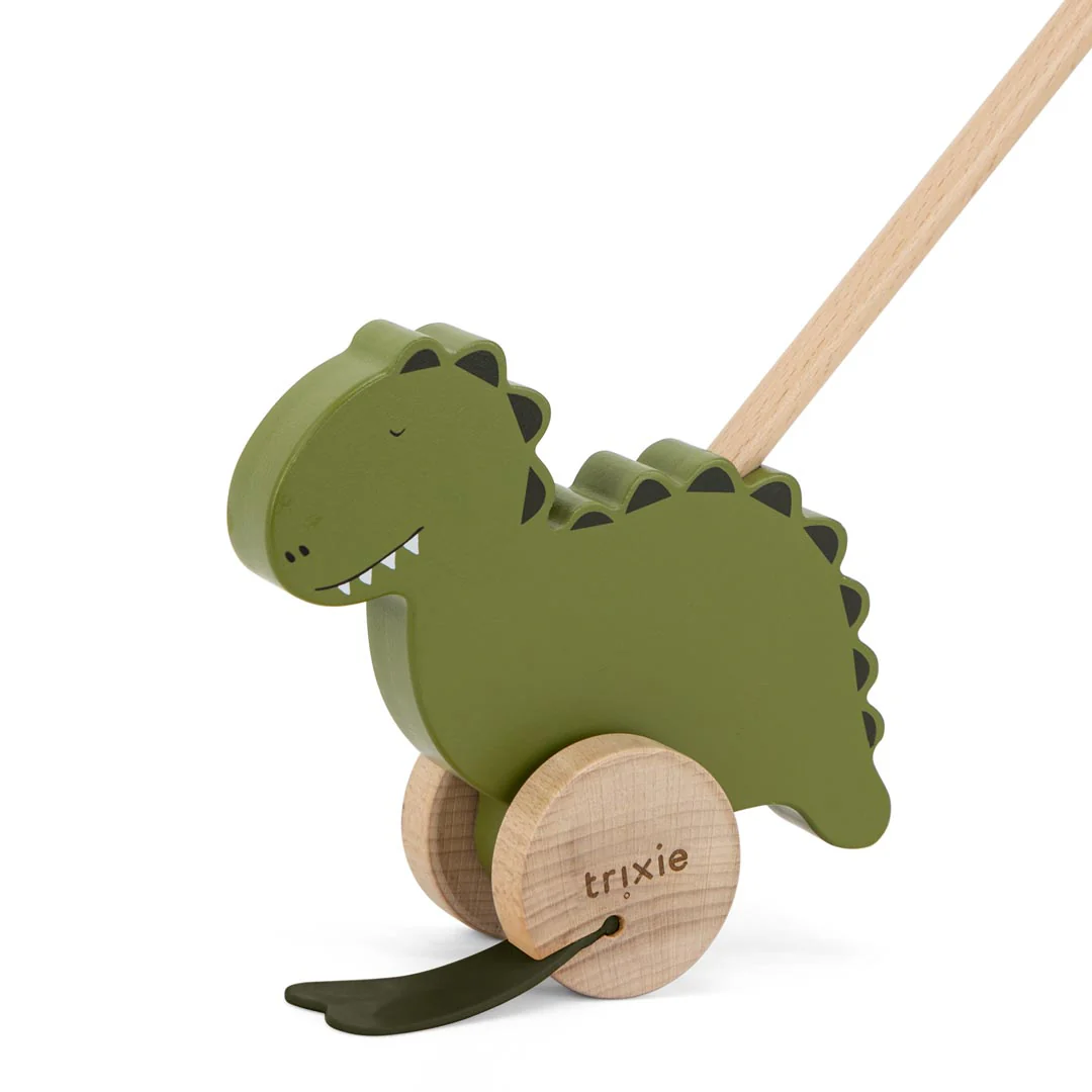 Trixie Puinen Työntölelu Dinosaurus - Image 3