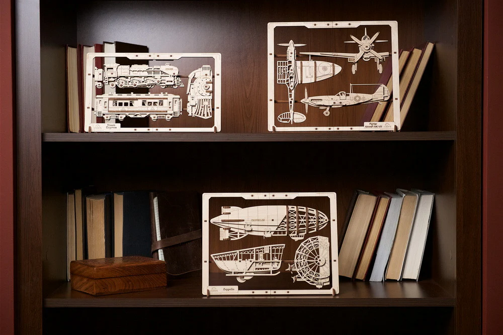 Ugears 2,5D Zeppelin - Image 2