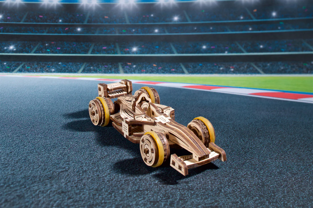 Ugears Rakennussarja Compact Racer - Image 3