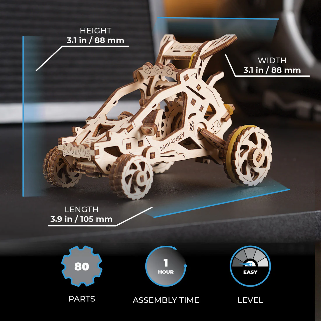 Ugears Desert Buggy - Image 5