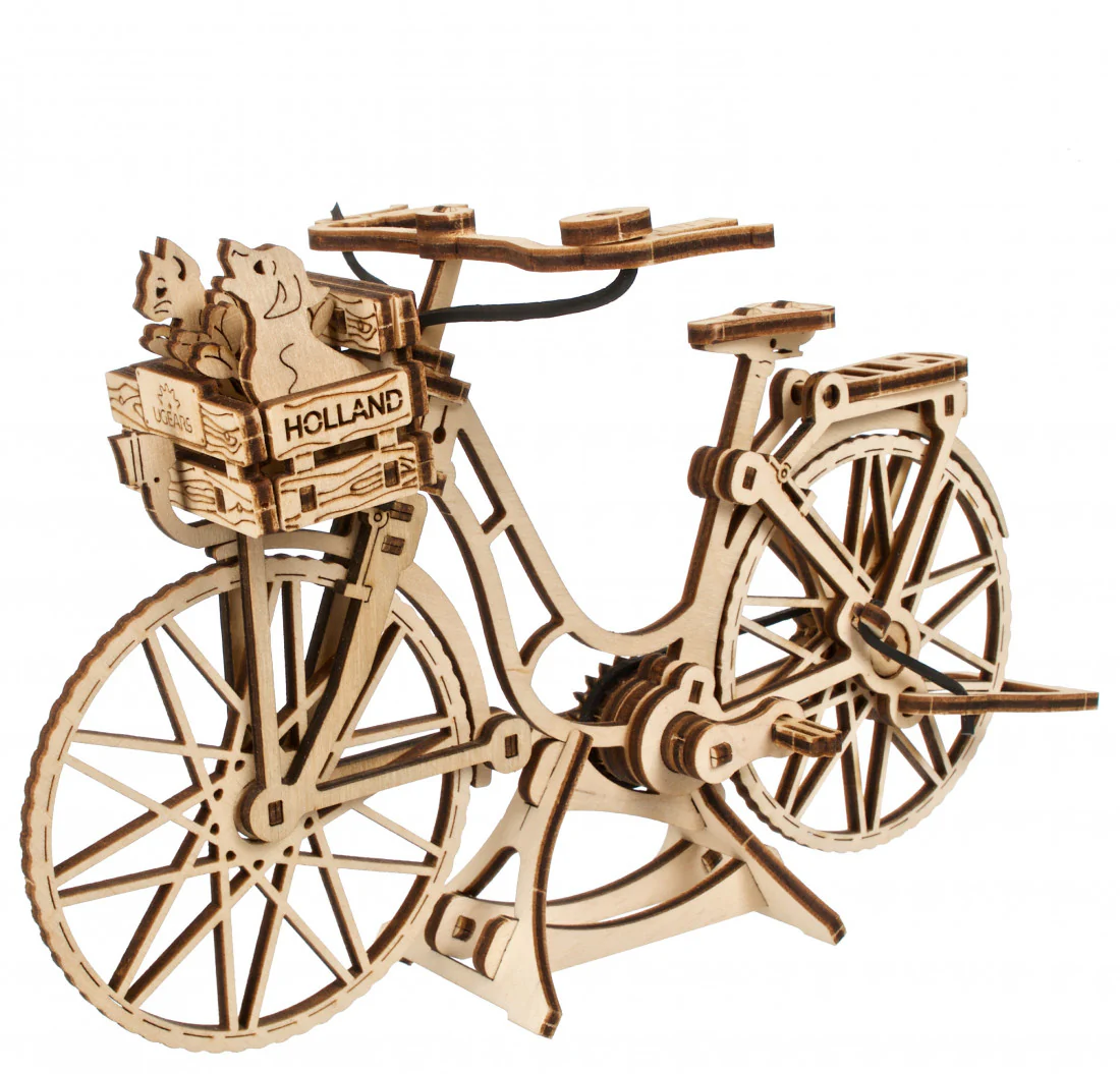 Ugears Rakennussarja Dutch Bicycle - Image 2