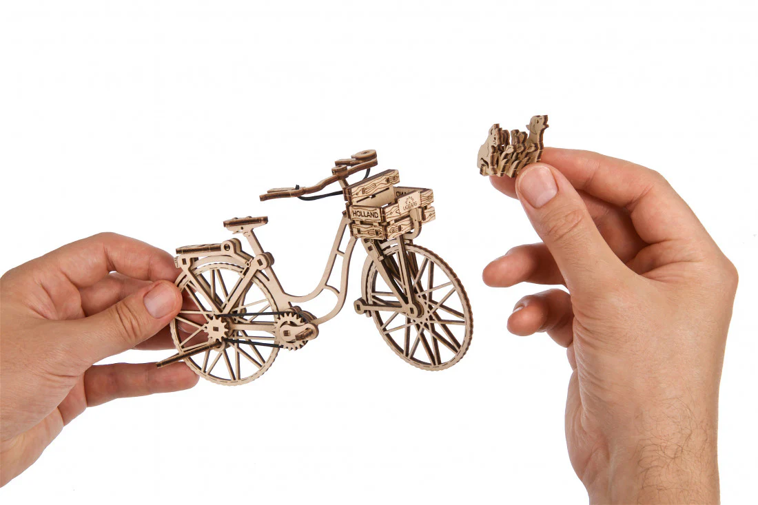 Ugears Rakennussarja Dutch Bicycle - Image 4