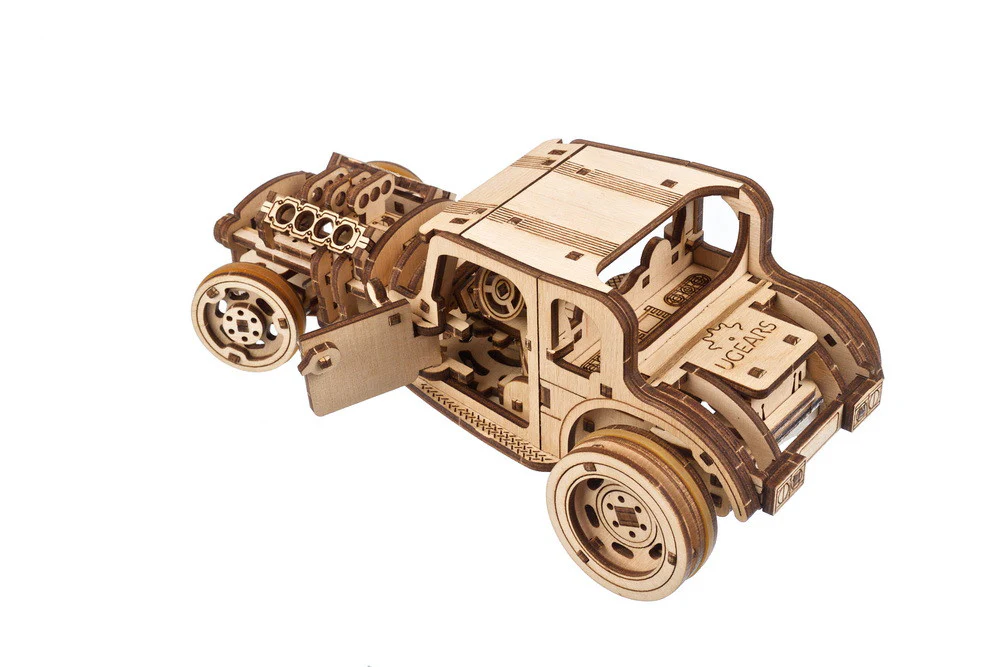 Ugears Hot Rod Furious Mouse - Image 3