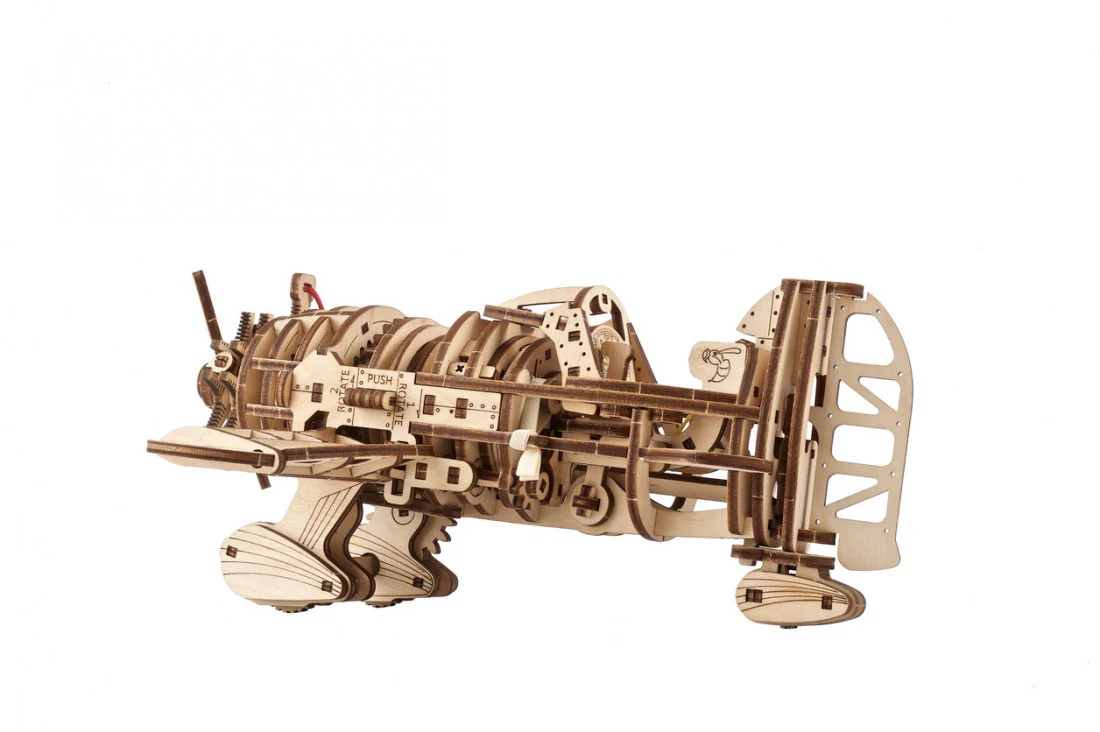Ugears Mad Hornet Airplane - Image 5
