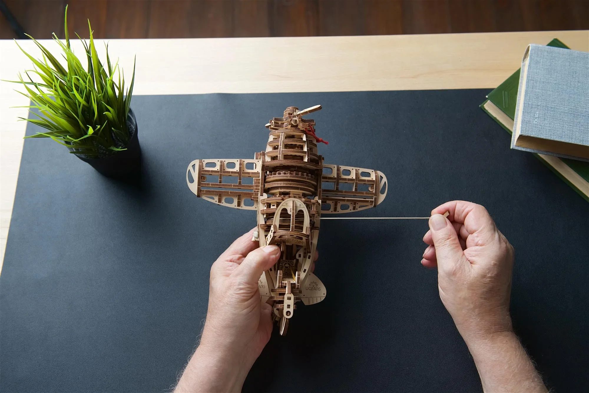 Ugears Mad Hornet Airplane - Image 6