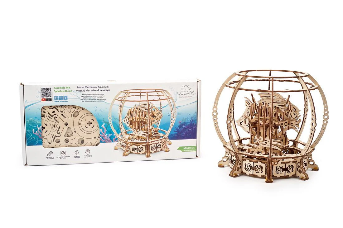 Ugears Mechanical Aquarium - Image 4