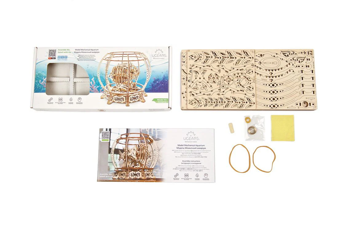 Ugears Mechanical Aquarium - Image 6