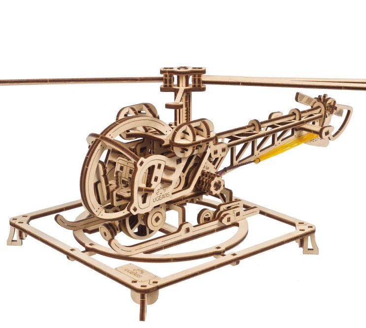 Ugears Mini Helicopter - Image 2