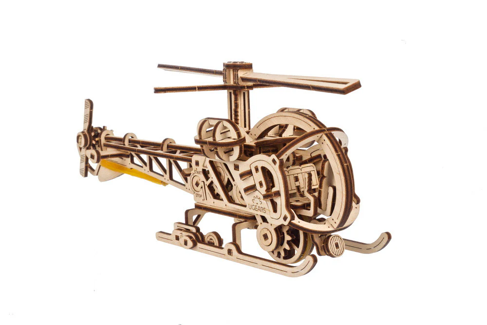 Ugears Mini Helicopter - Image 6
