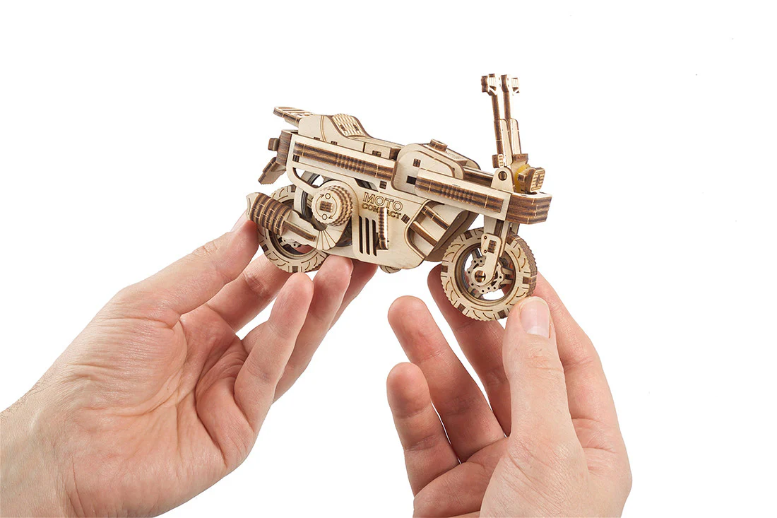 Ugears Model Moto Compact Folding Scooter - Image 6