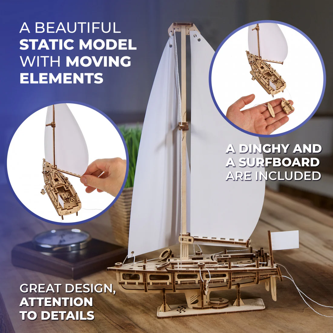 Ugears Ocean Beauty Yacht - Image 4