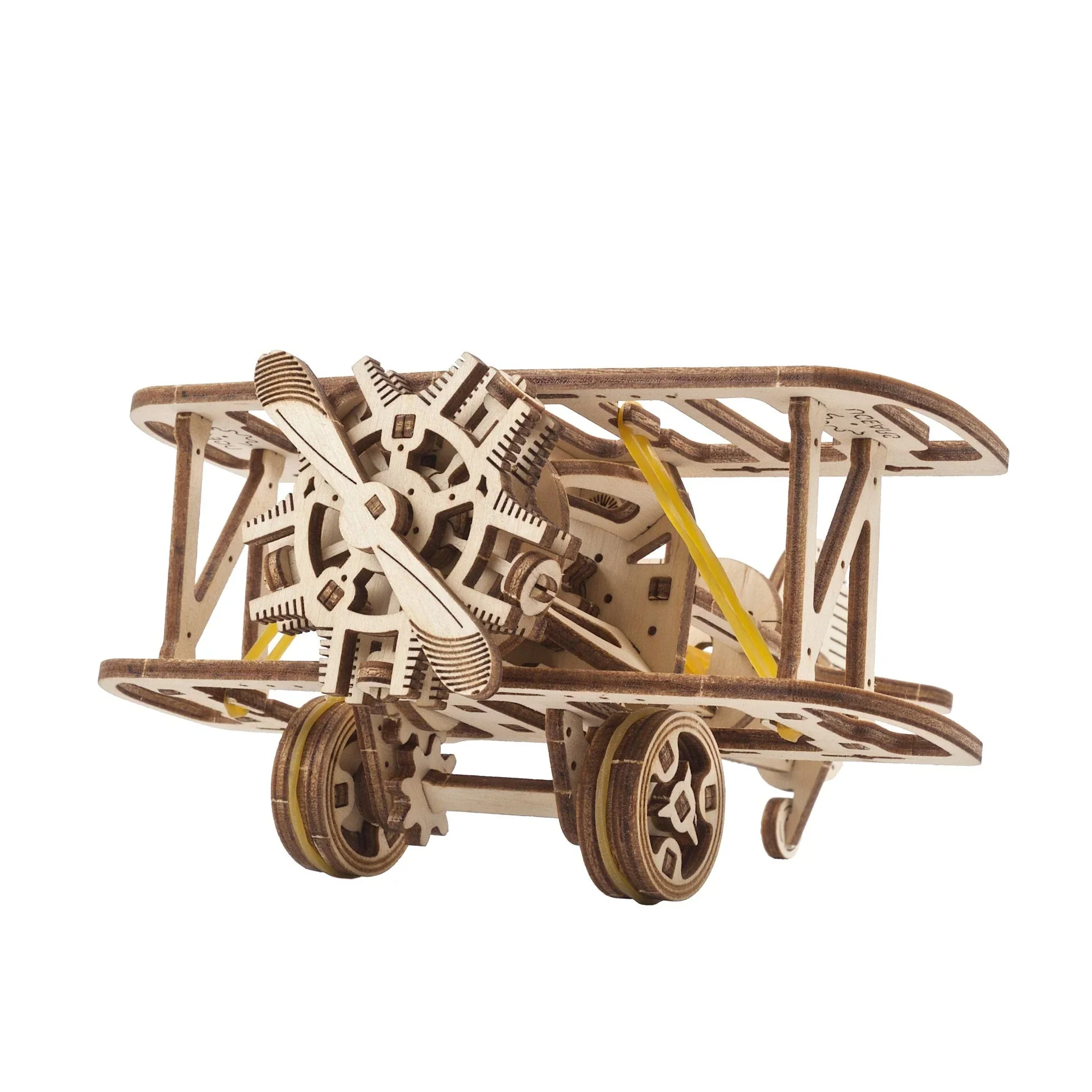 Ugears Rakennussarja Mini Biplane - Image 4