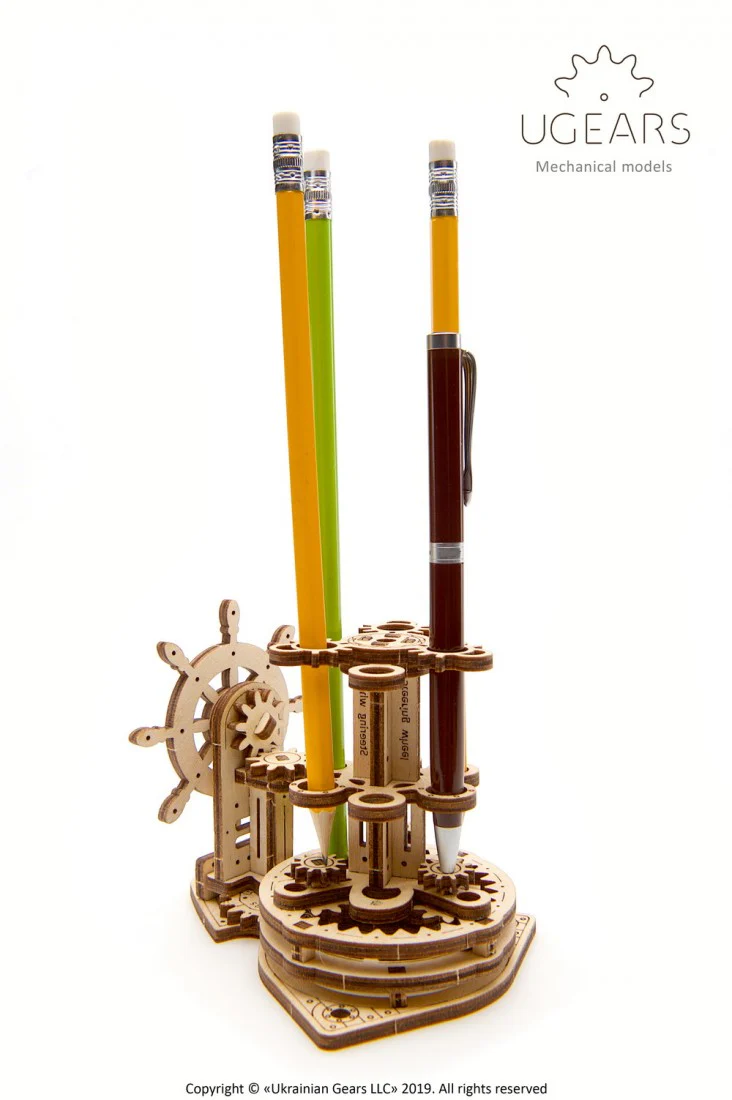 Ugears Rakennussarja Wheel- Organizer 2.0 - Image 4
