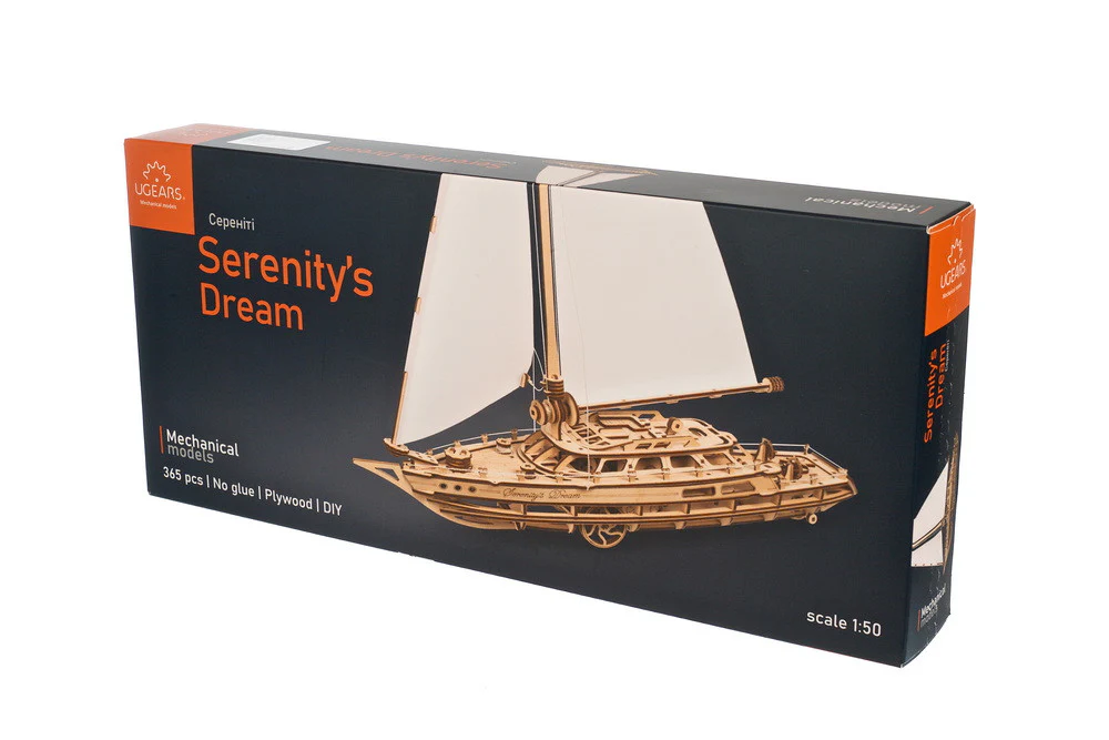 Ugears Serenity's Dream Puinen Koottava Vene