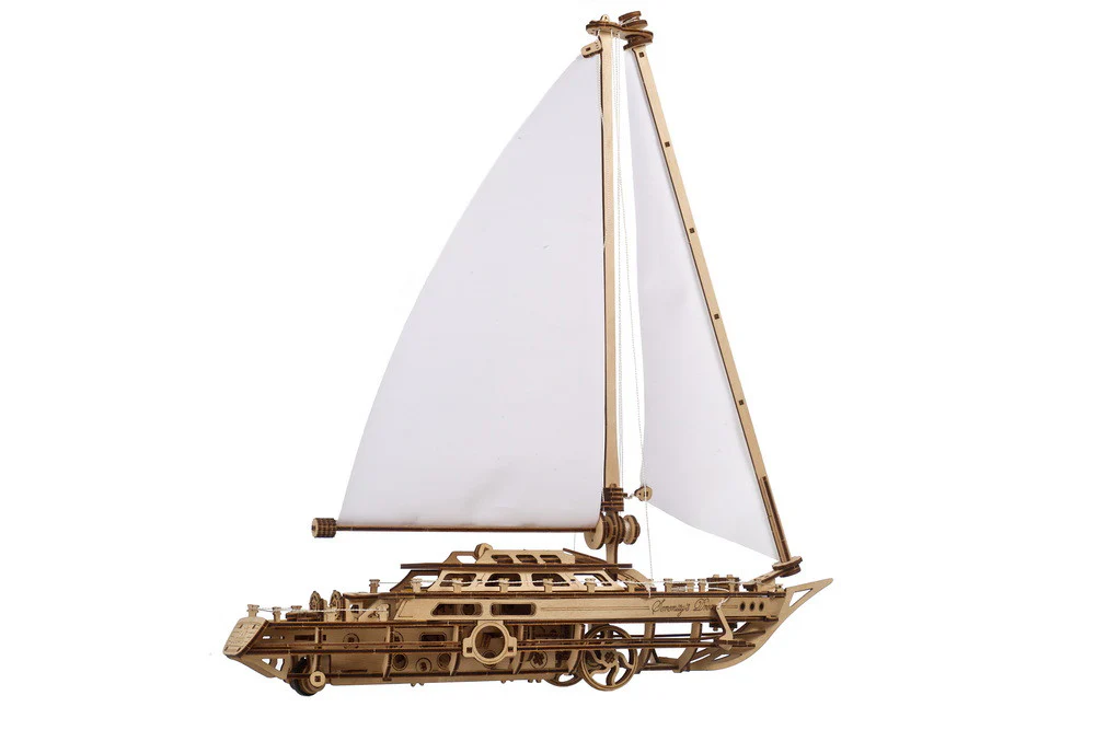 Ugears Serenity's Dream Puinen Koottava Vene - Image 8