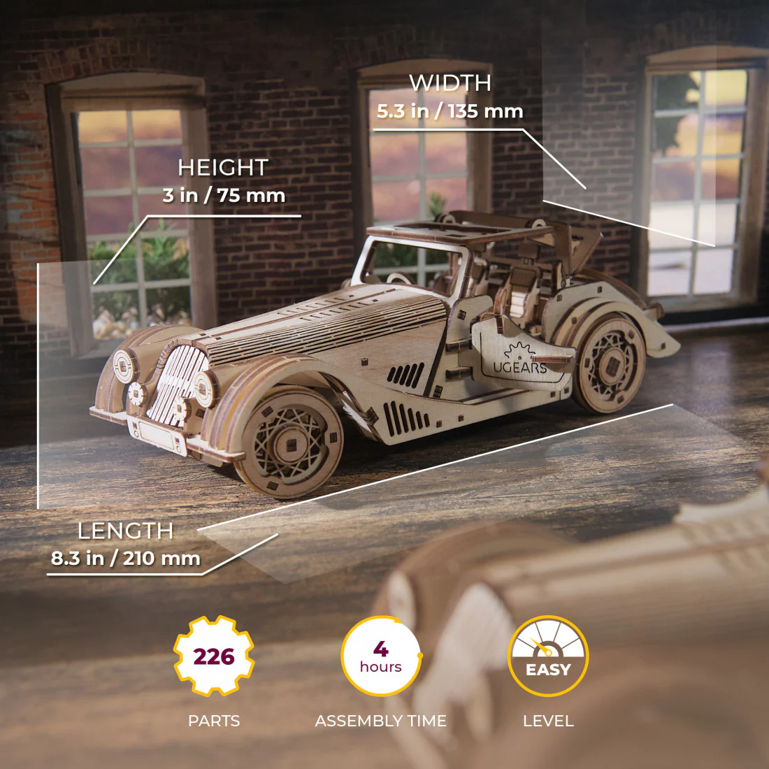 Ugears Sports Car Rapid Mouse - Image 2