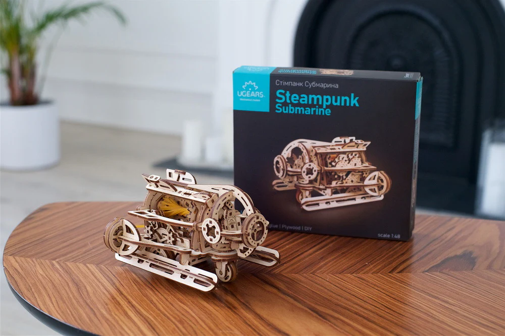 Ugears Steampunk Submarine - Image 6