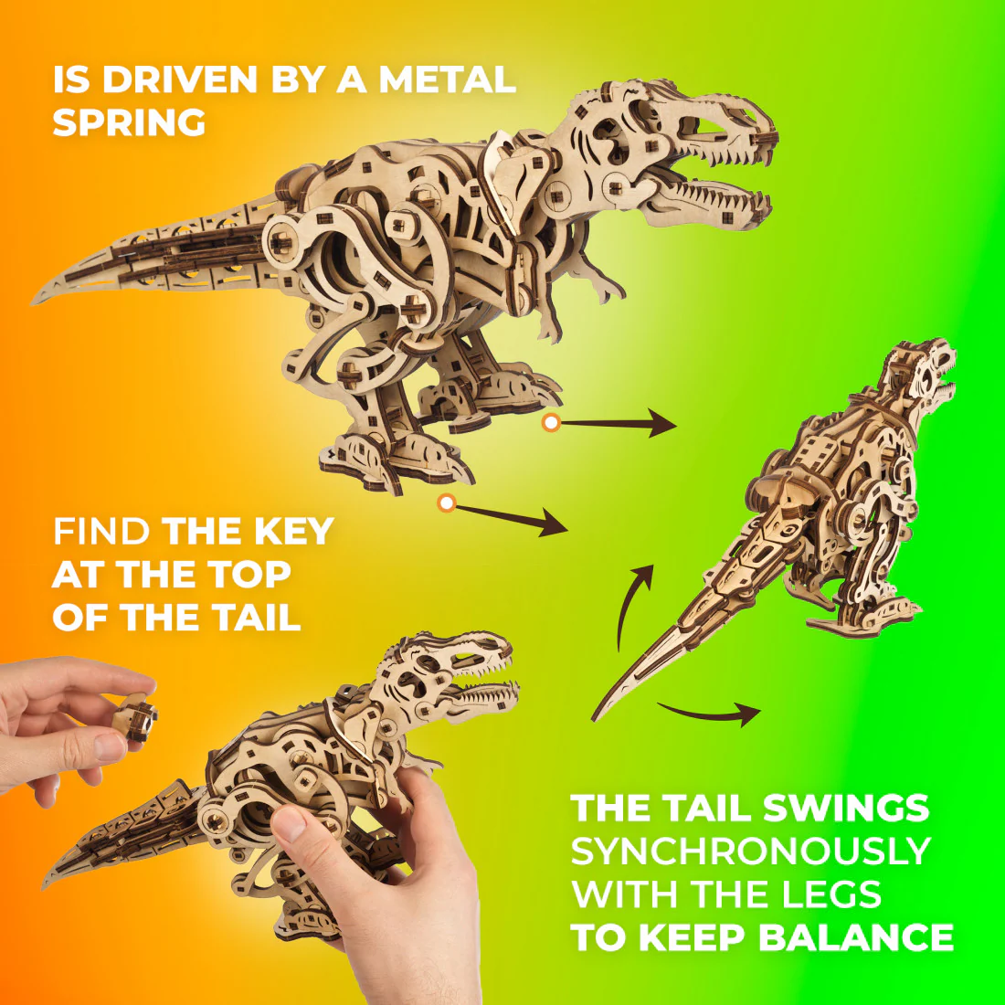 Ugears Tyrannosaurus Rex - Image 5