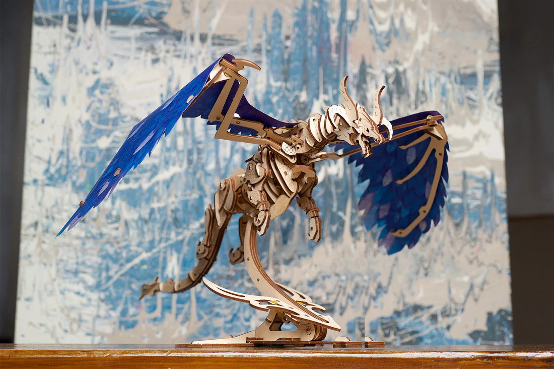 Ugears Windstorm Dragon Lohikäärme - Image 2