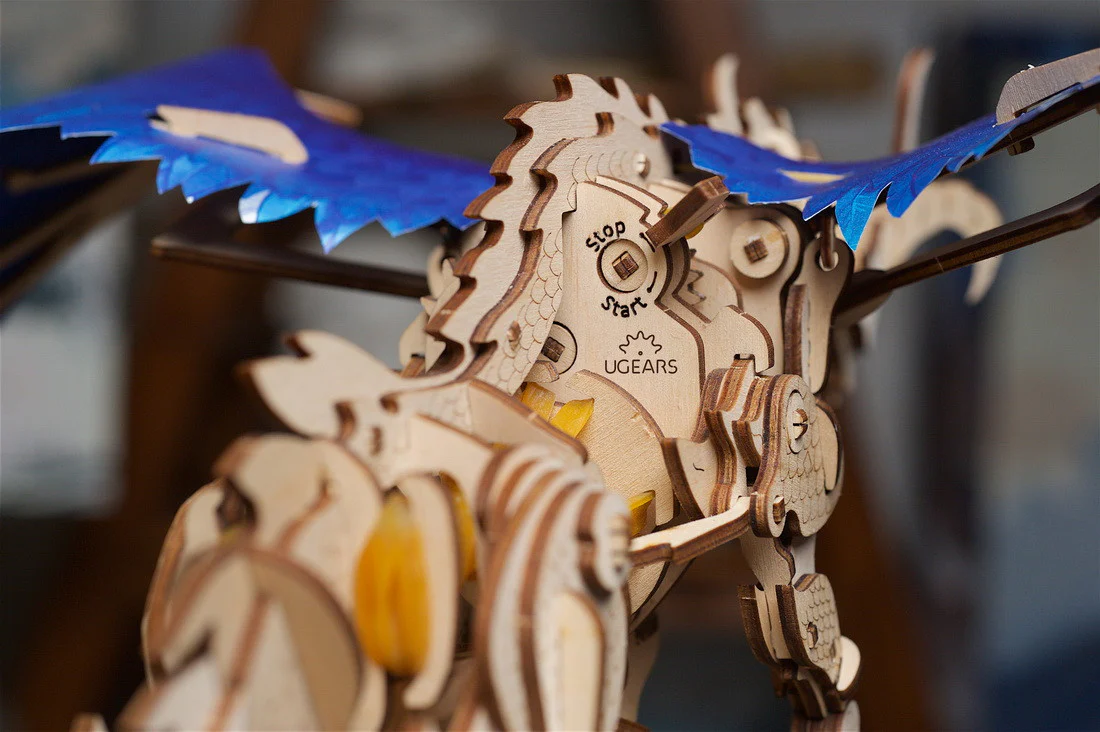 Ugears Windstorm Dragon Lohikäärme - Image 5