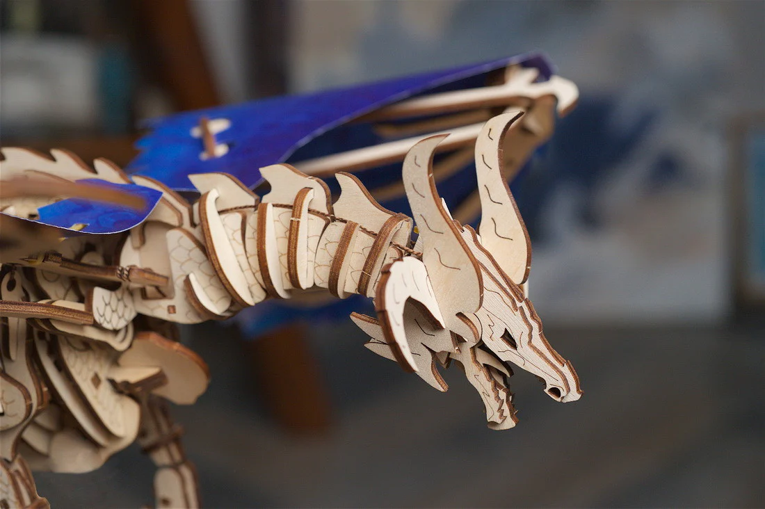 Ugears Windstorm Dragon Lohikäärme - Image 6