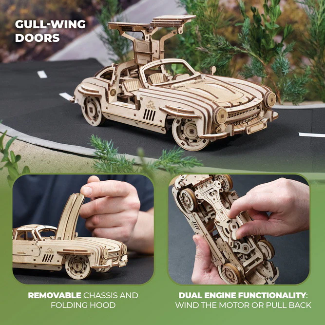 Ugears Winged Sports Coupe - Image 5