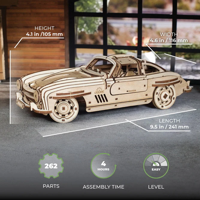 Ugears Winged Sports Coupe - Image 8