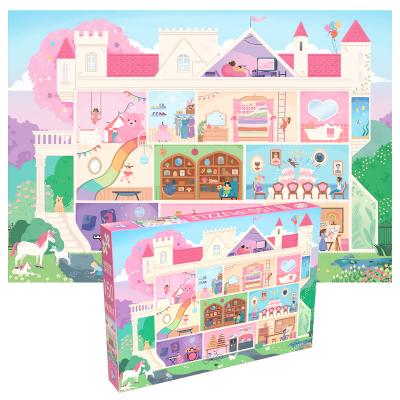 Penny Puzzle Yksisarvislinna 150 XL Palan Palapeli - Image 2