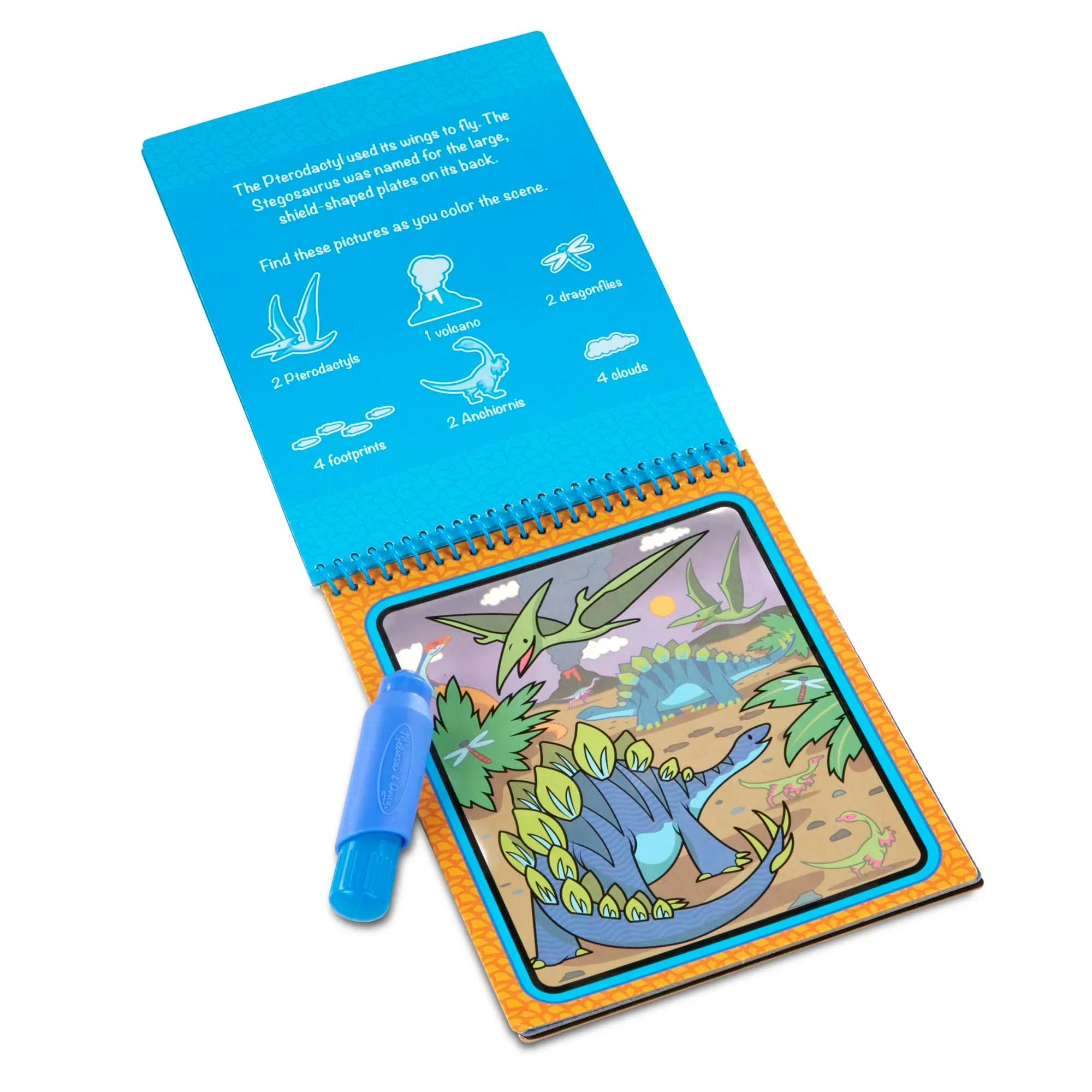Melissa and Doug Water Wow! Vedellä Värjättävät Kuvat Dinosaurus - Image 4
