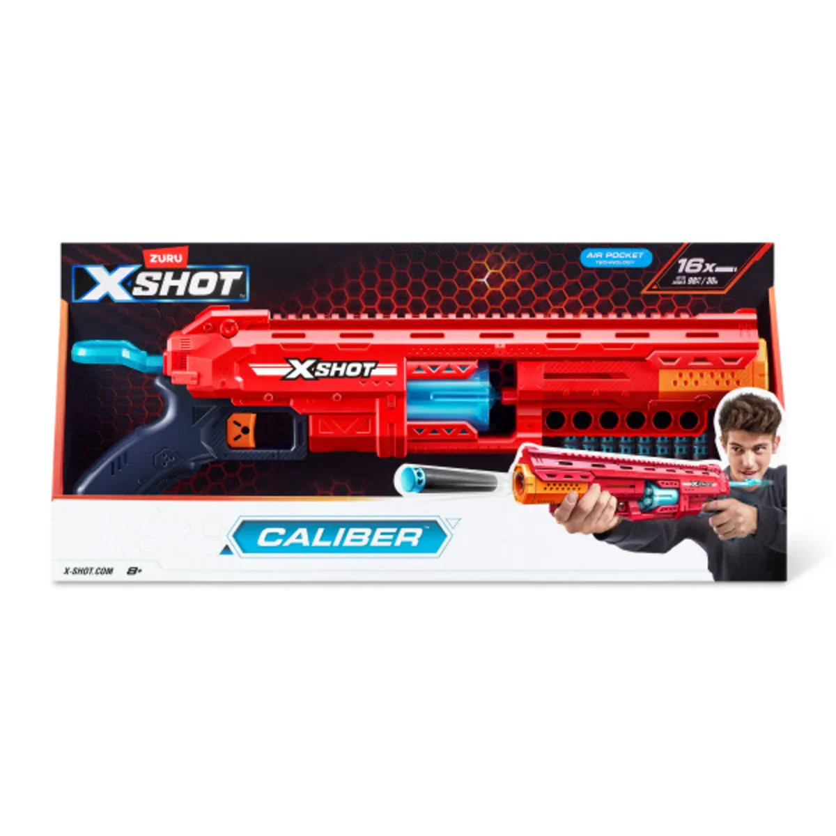 X-Shot Caliber Vaahtomuoviammusase