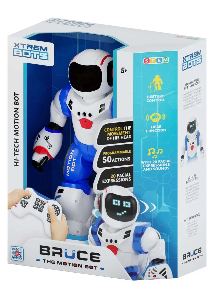Xtreme Bots Bruce The Motion Bot Ohjattava Robotti - Image 7