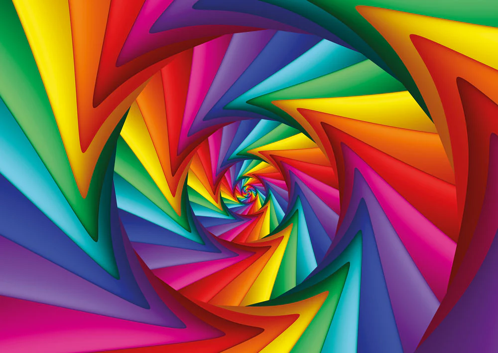 Yazz Puzzle Complicated Rainbow 1000 Palan Palapeli - Image 2