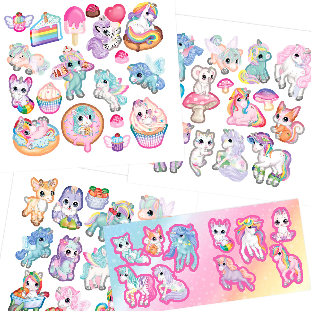 Ylvi Mini Sticker Fun Yksisarvistarrakirja - Image 2