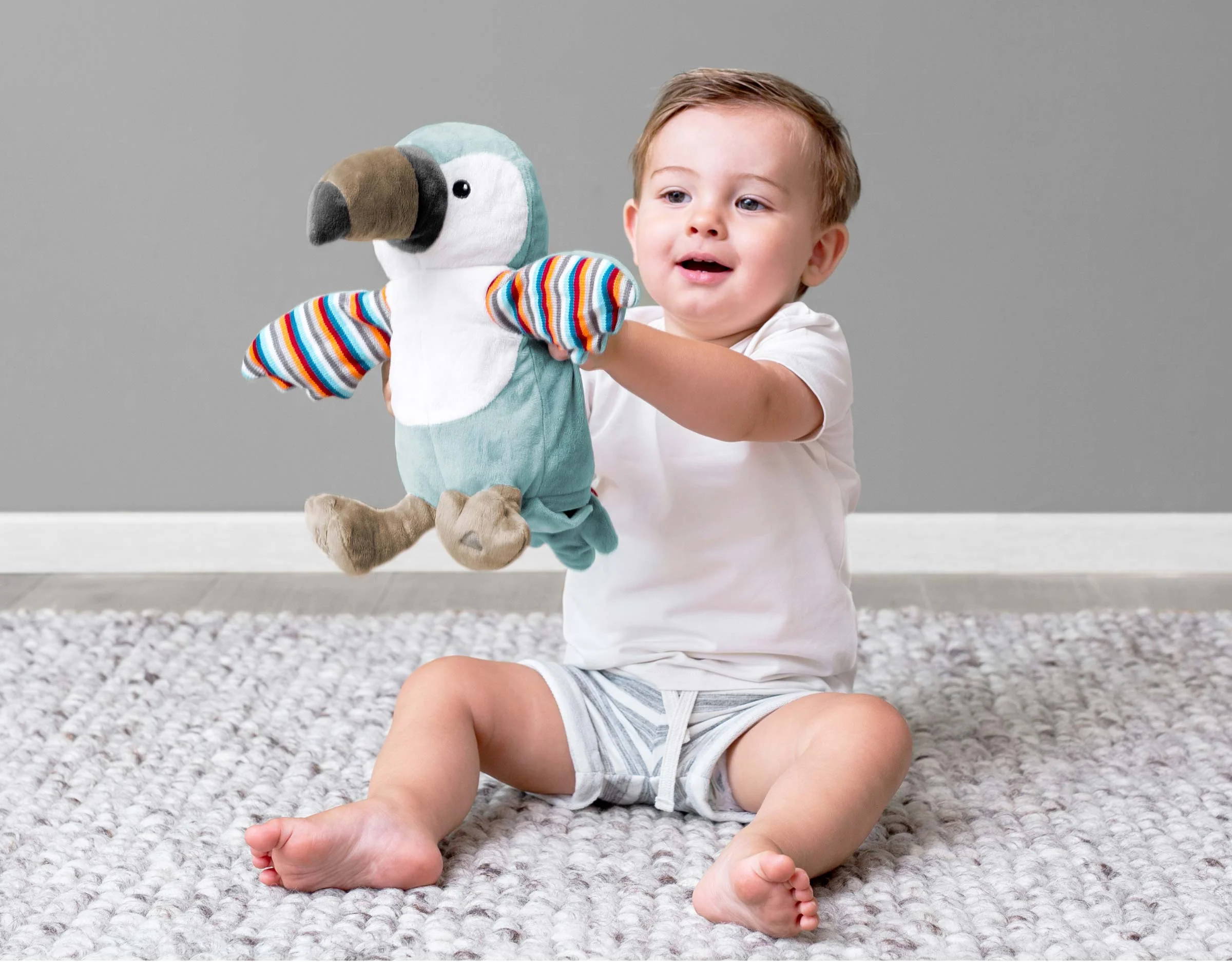 Zazu Clapping Soft Toy Timo The Toucan, Taputtava Tukaani Pehmolelu - Image 4
