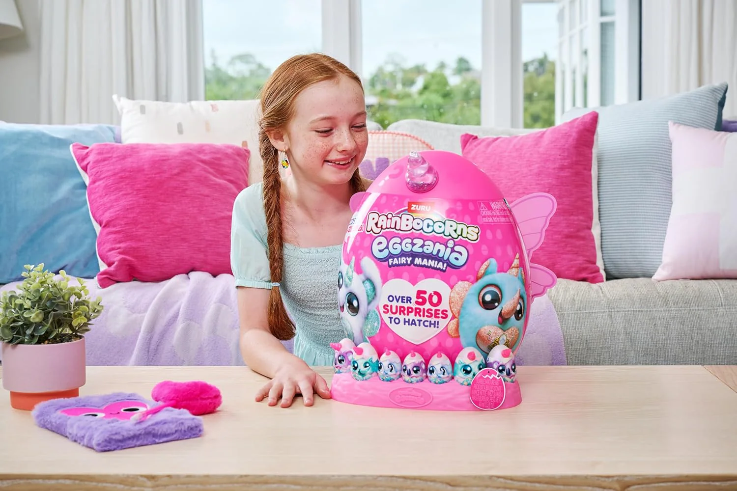 Zuru Rainbocorns Eggzania Fairy Mania Yllätyshahmo sekä 50 Muuta Yllätystä - Image 5