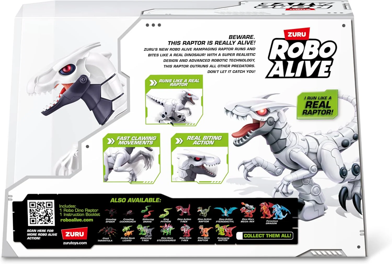 Zuru Robo Alive Dino Interaktiivinen Raptor - Image 4